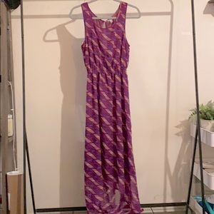 Flowy high-low dress